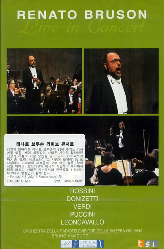 RENATO BRUSON LIVE IN CONCERT [레나토 브루손 라이브 콘서트]