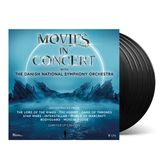 MOVIES IN CONCERT/ THE DANISH NATIONAL SYMPHONY ORCHESTRA [영화음악 모음집: 덴마크 국립교향악단] [LP]
