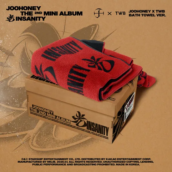 光 (INSANITY) [미니 2집] [JOOHONEY X TWB BATH TOWEL VER]