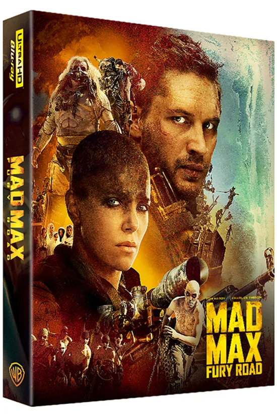 매드맥스: 분노의도로 4K UHD+BD [B 렌티큘러 풀슬립 스틸북 한정판] [MAD MAX: FURY ROAD]