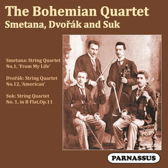 STRING QUARTETS/ BOHEMIAN QUARTET [스메타나, 드보르작, 수크: 현악 사중주 작품집 - 보헤미아 사중주단]
