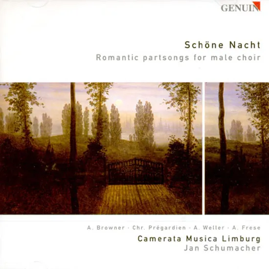 SCHONE NACHT: ROMANTIC PARTSONGS FOR MALE CHOIR/ JAN SCHUMACHER