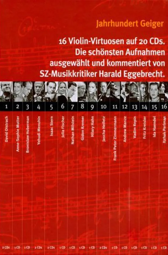16 VIOLIN VIRTUOSEN AUF 20 CDS