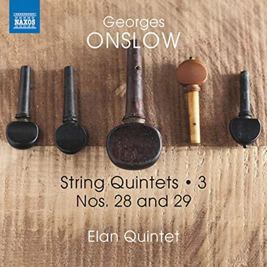 STRING QUINTETS NOS.28 & 29/ ELAN QUINTET [온슬로: 현악 오중주 3집 - 엘란 오중주단]