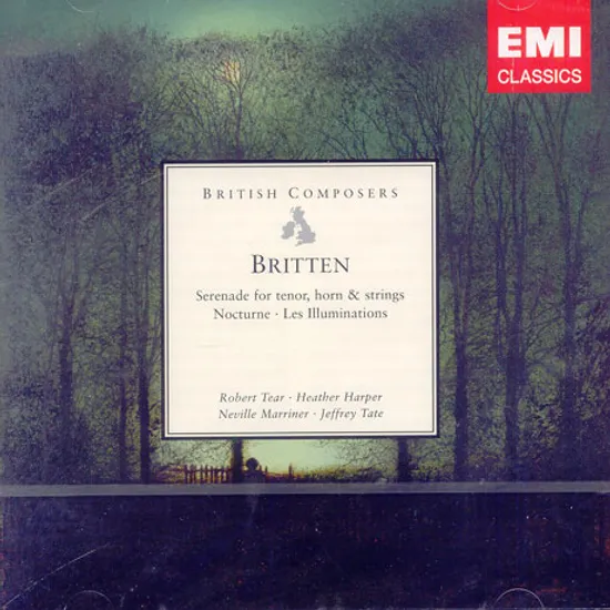 SERENADE FOR TENOR, HORN & STRINGS ETC/ ROBERT TEAR