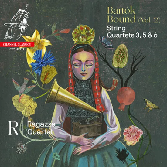 BOUND VOL.2: STRING QUARTETS NOS.3, 5 & 6/ RAGAZZE QUARTET [바르톡: 현악사중주 3, 번, 6번 - 라가체 콰르텟]