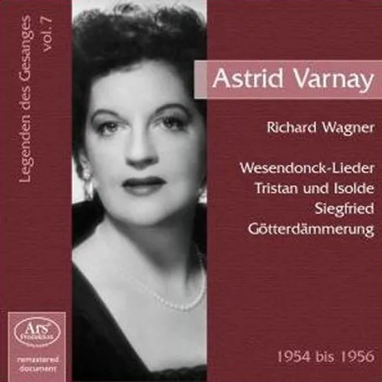 LEGENDEN DES GESANGES VOL.7/ ASTRID VARNAY