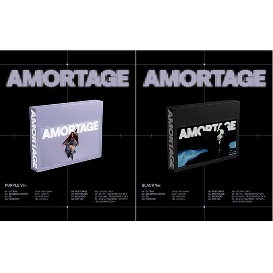 MINI ALBUM [AMORTAGE] [EXCLUSIVE EDITION] [2종 세트]