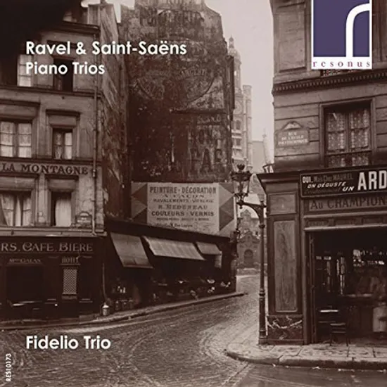 PIANO TRIOS/ FIDELIO TRIO [라벨 & 생상스: 피아노 삼중주 - 피델리오 삼중주단]