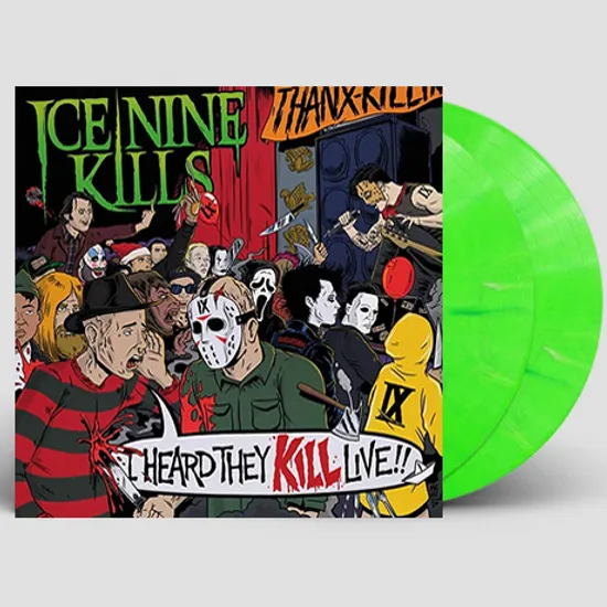 I HEARD THEY KILL LIVE [NEON GREEN MARBLE LP]