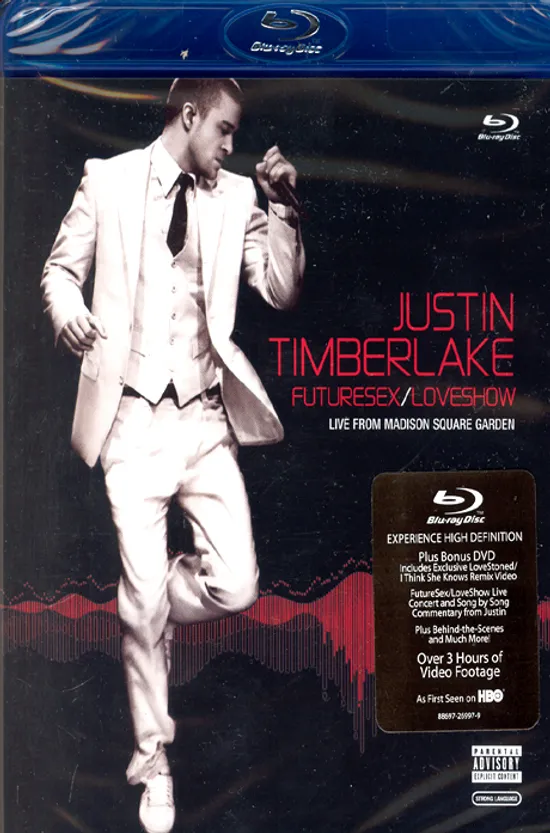 저스틴 팀버레이크 2007년 뉴욕 공연실황 [JUSTIN TIMBERLAKE: FUTURESEX/ LOVESHOW] [블루레이 전용플레이어 사용]