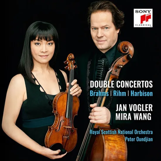 DOUBLE CONCERTOS/ JAN VOGLER, MIRA WANG [브람스, 림, 하비슨: 이중 협주곡집 - 얀 포글러, 미라 왕]