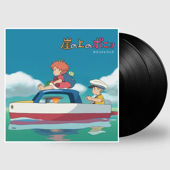 PONYO ON A CLIFF BY THE SEA_崖の上のポニョ[벼랑 위의 포뇨] [ANIME SONG ON VINYL 2021 한정반] [LP]