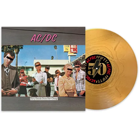 DIRTY DEEDS DONE DIRT CHEAP [50TH ANNIVERSARY] [GOLD LP]