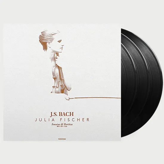 SONATAS & PARTITAS BWV 1001-1006/ JULIA FISCHER [바흐: 솔로 바이올린을 위한 소나타와 파르티타 - 율리아 피셔] [180G LP]