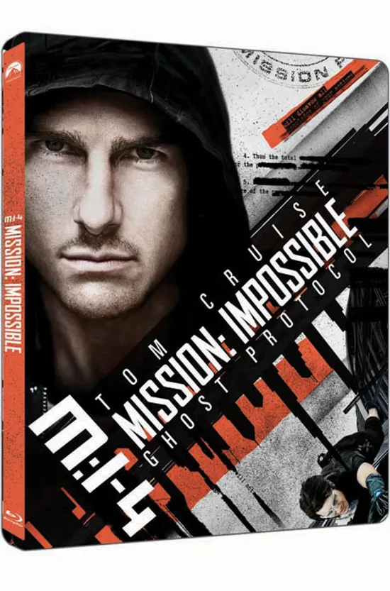 미션 임파서블 4: 고스트 프로토콜 [4K UHD+BD] [스틸북 한정판] [MISSION IMPOSSIBLE - GHOST PROTOCOL]