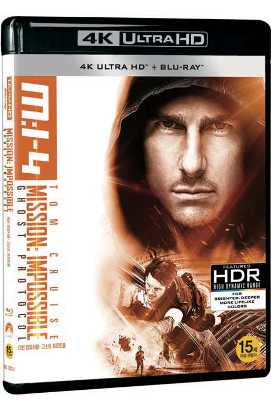미션 임파서블 4: 고스트 프로토콜 [4K UHD+BD] [MISSION IMPOSSIBLE: GHOST PROTOCOL]