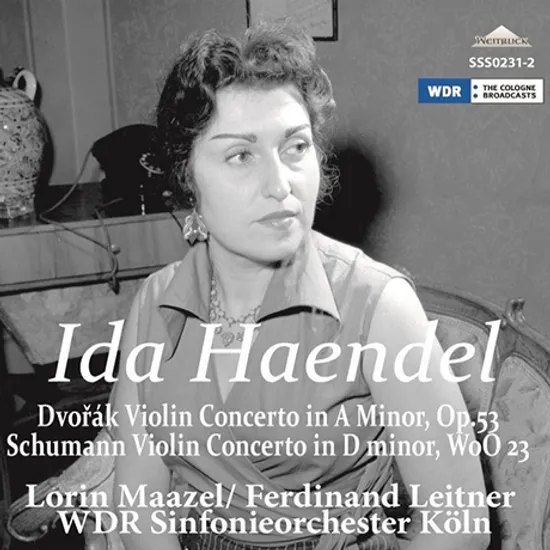 VIOLIN CONCERTOS/ IDA HAENDEL, LORIN MAAZEL, FERDINAND LEITNER [드보르작& 슈만: 바이올린 협주곡 - 이다 헨델, 마젤, 라이트너]