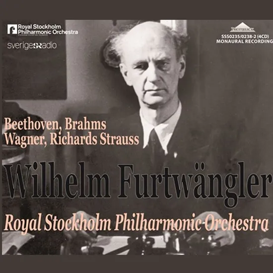 BEETHOVEN, BRAHMS, WAGNER, R. STRAUSS/ WILHELM FURTWANGLER [스톡홀름 필 전집: 베토벤, 브람스 - 푸르트뱅글러]
