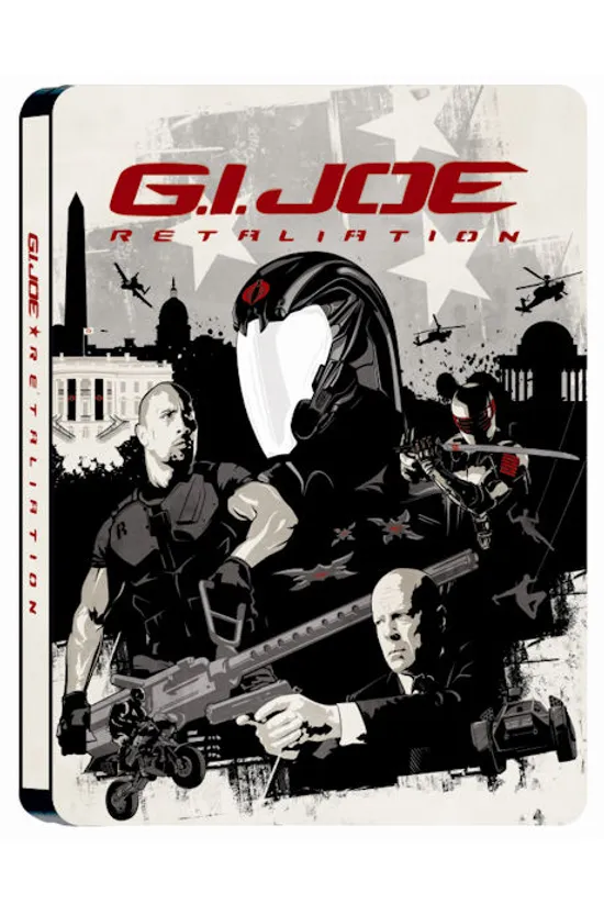 지 아이 조 2 [3D+2D] [스틸북 한정판] [G.I.JOE: RETALIATION]