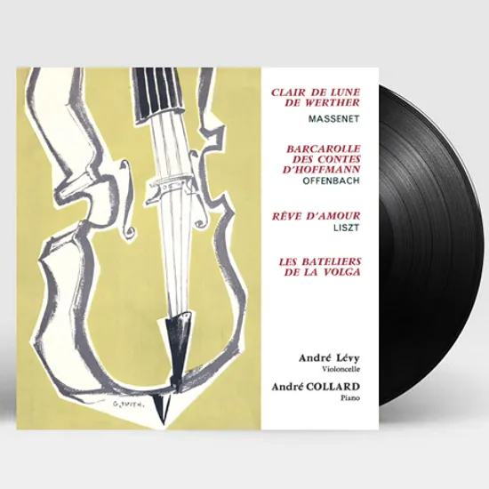 UN VIOLONCELLE CHANTE/ ANDRE COLLARD [앙드레 레비: 첼로 소품집] [180G LP]