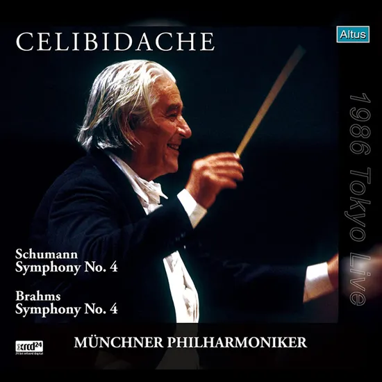 SYMPHONY NO.4/ SERGIU CELIBIDACHE [XRCD] [첼리비다케의 슈만 & 브람스 도쿄 라이브 실황]