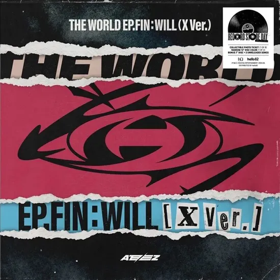 THE WORLD EP.FIN: WILL [X VER] [2024 RSD] [LP＋7” SINGLE LP]