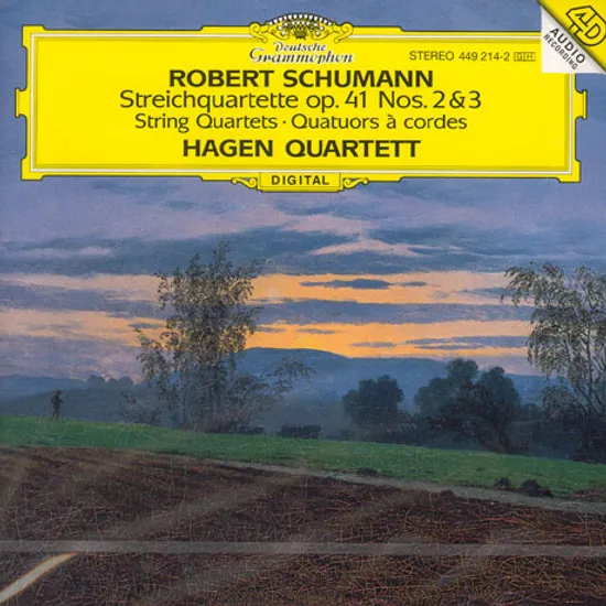 STRING QUARTETS OP41 NO.2.3/ HAGEN QUARTETT
