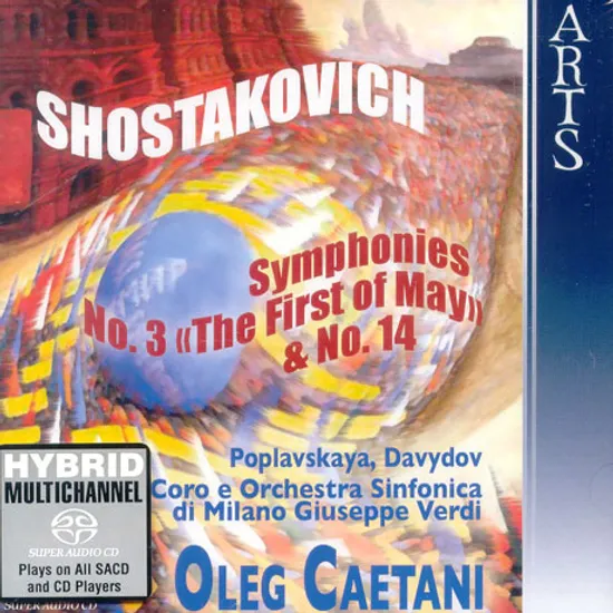 SYMPHONIES NOS 3 & 14/ OLEG CAETANI [SACD HYBRID]
