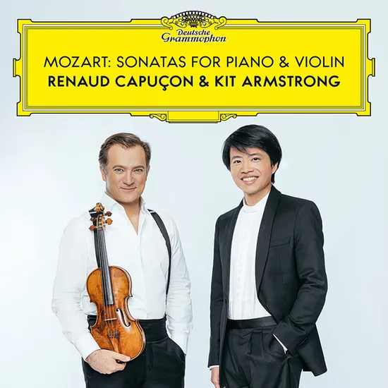 VIOLIN SONATAS/ RENAUD CAPUCON, KIT ARMSTRONG [모차르트: 바이올린 소나타 - 카퓌송, 암스트롱]