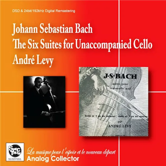 BACH: THE SIX SUITES FOR UNACCOMPANIED CELLO [앙드레 레비: 바흐 첼로 무반주 모음곡]