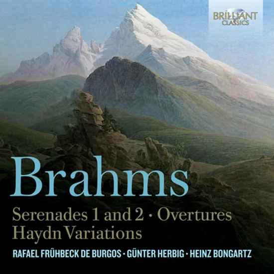 SERENADES 1 & 2, OVERTURES, HAYDN VARIATIONS/ HEINZ BONGARTZ, RAFAEL FRUHBECK DE BURGOS, GUNTER HERBIG [브람스: 세레나데 1 & 2번 외]