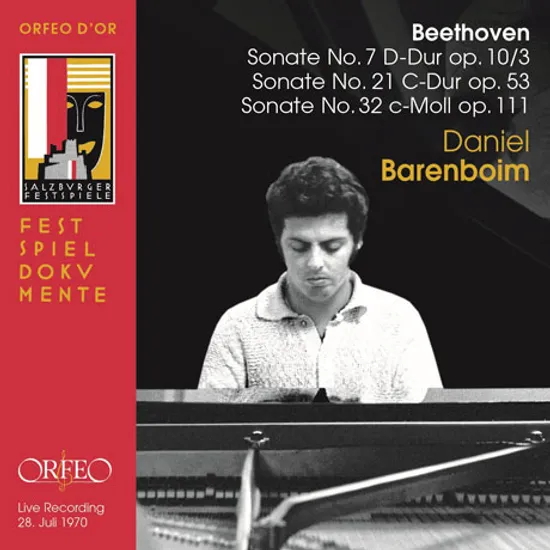 PIANO SONATAS/ DANIEL BARENBOIM [베토벤: 피아노 소나타 7, 21번 `발트슈타인`, 32번 - 다니엘 바렌보임]