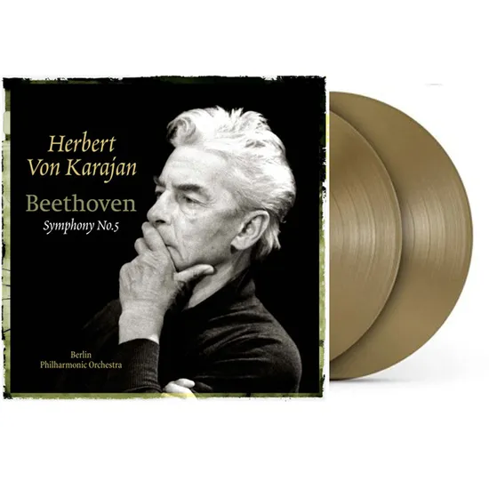 SYMPHONY NO.5 IN C MINOR, OP. 67/ HERBERT VON KARAJAN [베토벤: 교향곡 5번 OP. 67 - 카라얀] [180G GOLD LP]