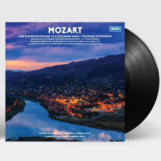 EINE KLEINE NACHTMUSIK, SALZBURG SYMPHONIES/ ALFRED SCHOLZ [모차르트: 아이네 클라이네 나흐트 무지크, 잘츠부르크 교향곡] [180G LP]