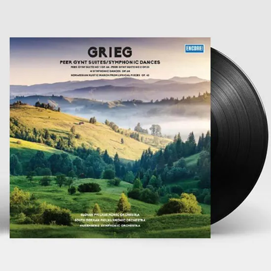 PEER GYNT SUITES, SYMPHONIC DANCES [그리그: 페르 귄트 모음곡, 교향적 무곡] [180G LP]