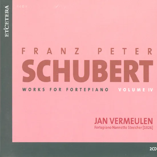 WORKS FOR FORTEPIANO/ JAN VERMEULEN