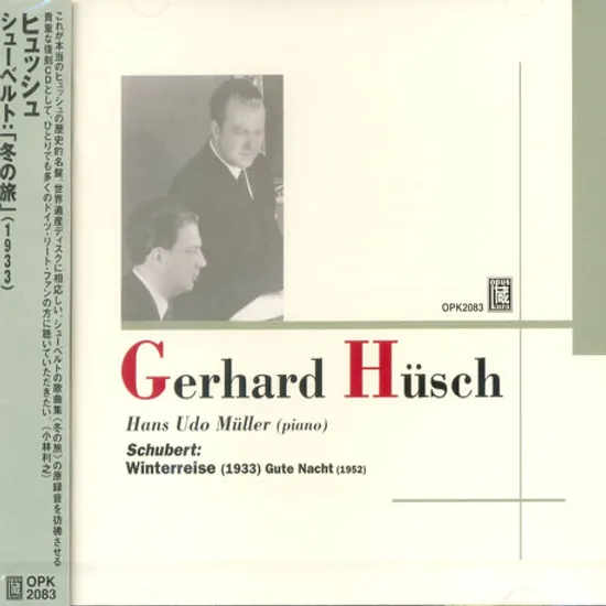 WINTERREISE, GUTE NACHT/ GERHARD HUSCH, HANS UDO MULLER