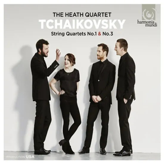 STRING QUARTETS NO.1 & NO.3/ HEATH QUARTET [차이코프스키: 현악 사중주 1, 3번 - 히스 사중주단]