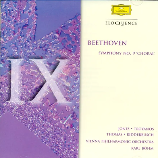 SYMPHONY NO.9 `CHORAL`/ KARL BOHM