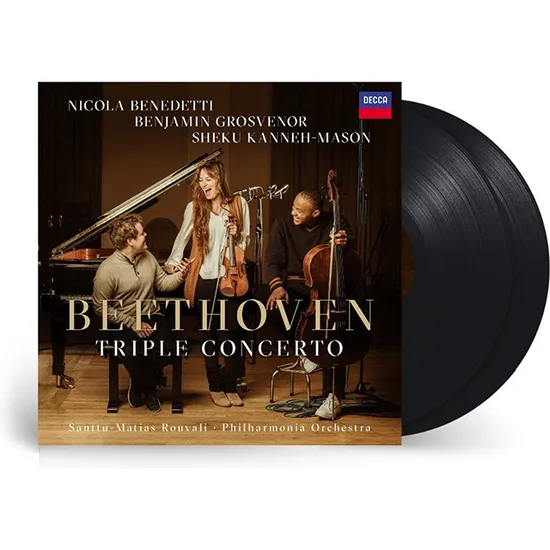 TRIPLE CONCERTO/ NICOLA BENEDETTI, BENJAMIN GROSVENOR, SHEKU KANNEH-MASON [LP] [베토벤: 트리플 콘체르토 - 베네데티, 그로브너, 카네 메이슨]