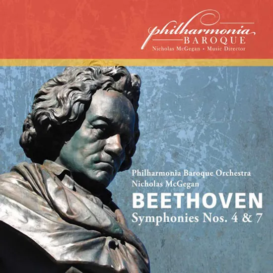 SYMPHONIES NOS.4 & 7/ NICHOLAS MCGEGAN [베토벤: 교향곡 4, 7번]