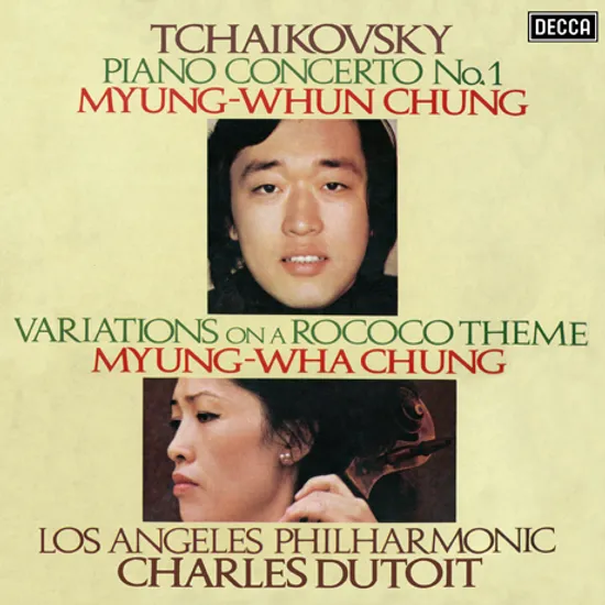 PIANO CONCERTO NO.1 & VARIATIONS ON A ROCOCO THEME/ 정명훈, 정명화 [핫트랙스 단독음반]