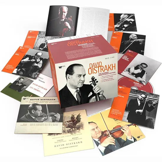 THE WARNER REMASTERED EDITION [다비드 오이스트라흐: 워너 녹음 전집] [58CD+3DVD]