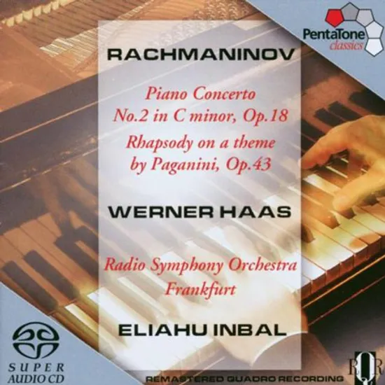 PIANO CONCERTO NO.2/ WERNER HAAS, ELIAHU INBAL [SACD HYBRID] [라흐마니노프: 피아노협주곡 2번 - 하스 & 인발]