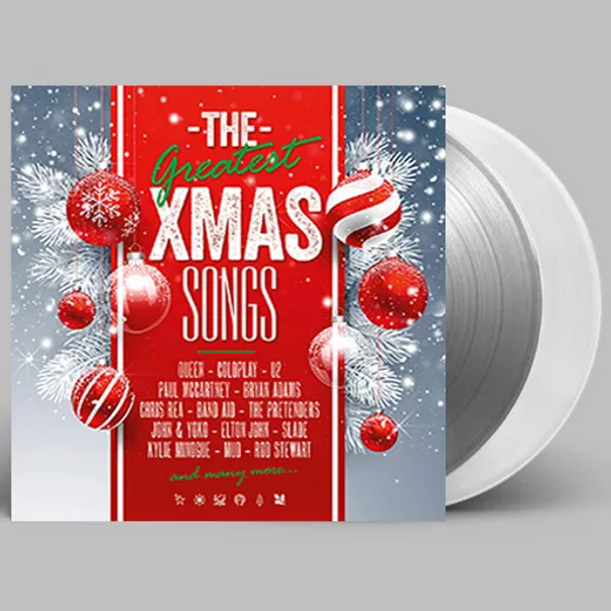 THE GREATEST X-MAS SONGS [CLEAR & SILVER] [180G LP] [한정반]