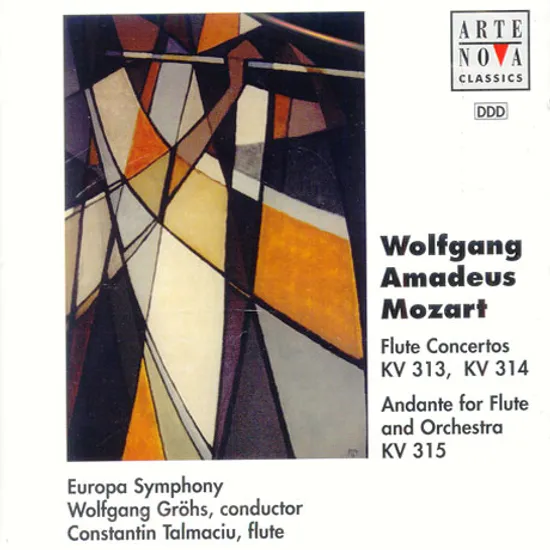 FLUTE CONCERTOS KV 313, KV 314/ ANDANTE KV 315/ WOLFGANG GROHS/ CONSTANTIN TALMACIU