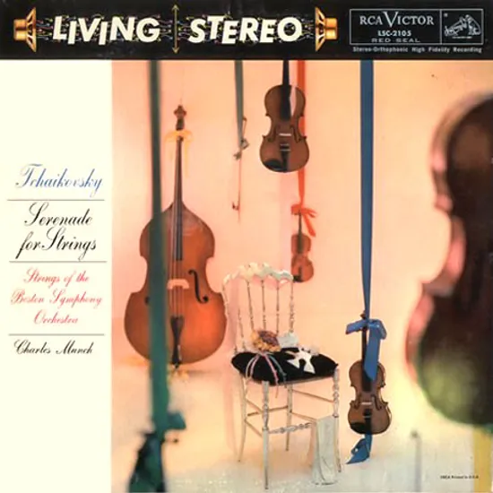 SERENADE FOR STRINGS OP.48 ETC/ CHARLES MUNCH [LP]