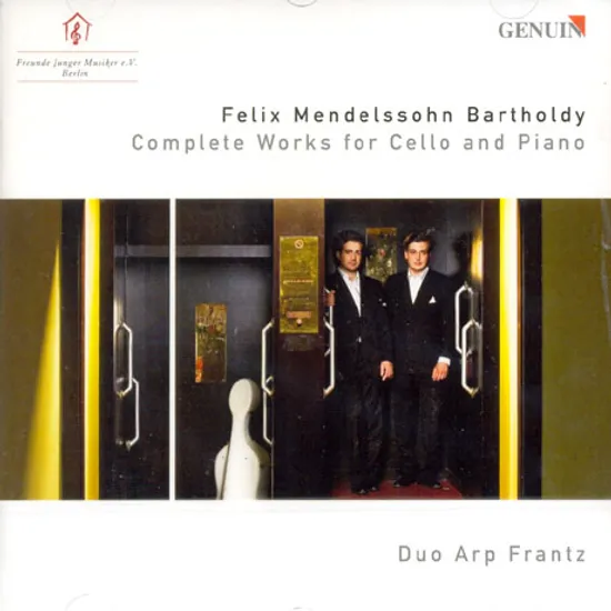 THE COMPLETE WORKS FOR CELLO AND PIANO/ DUO ARP FRANTZ