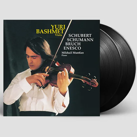 SCHUBERT, SCHUMANN, BRUCH, ENESCO [슈베르트, 슈만, 브루흐, 에네스쿠 아르페지오네 소나타 - 유리 바슈메트] [180G LP]
